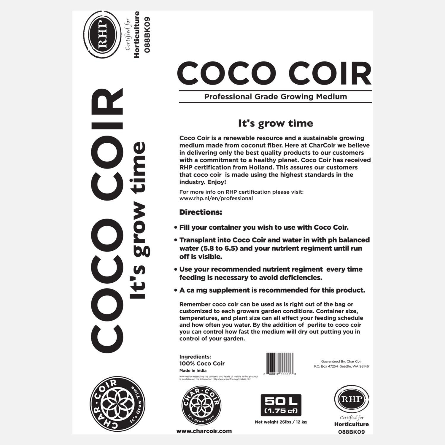 Coco Coir - 50L